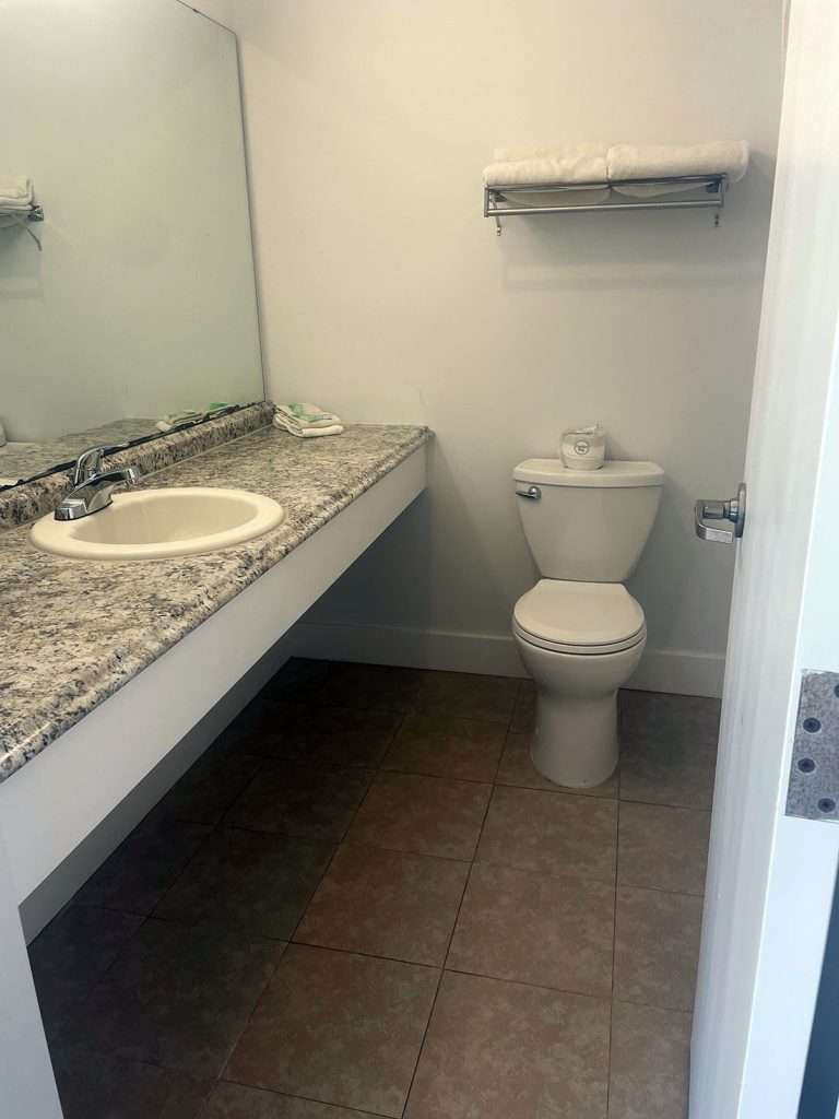 Junior Deluxe King bathroom